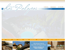 Tablet Screenshot of casadelaspalapas.com